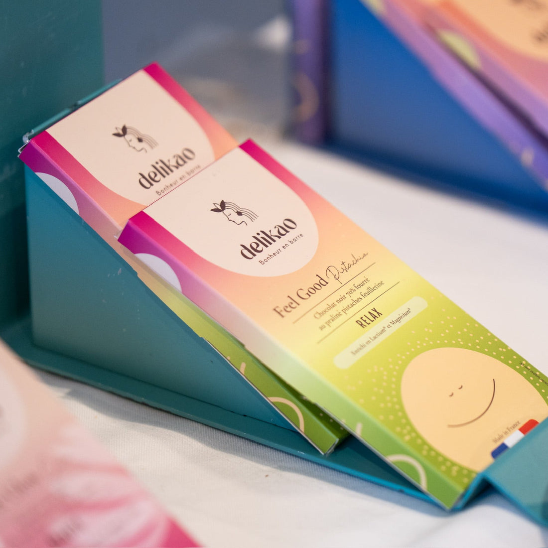 chocolat dubai sain anti stress pistache / Feel Good Pistache