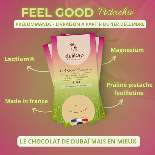 chocolat dubai sain anti stress pistache / Pistache