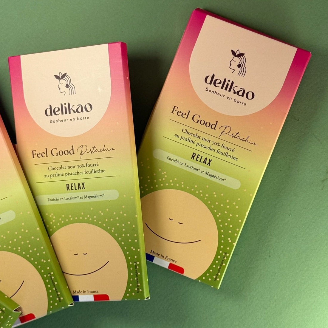 chocolat dubai sain anti stress pistache / Pistache