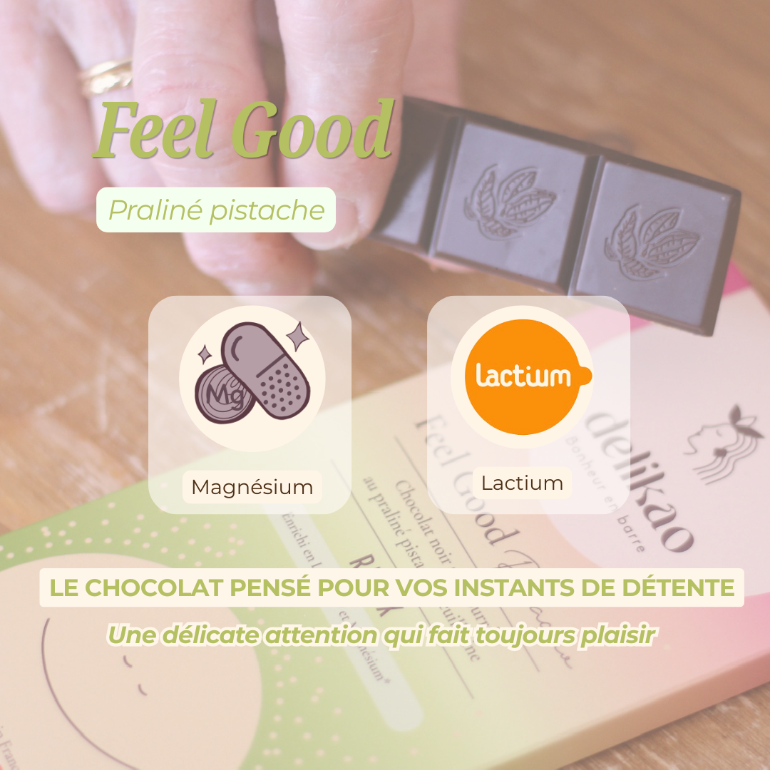 chocolat dubai sain anti stress pistache / Feel Good Pistache